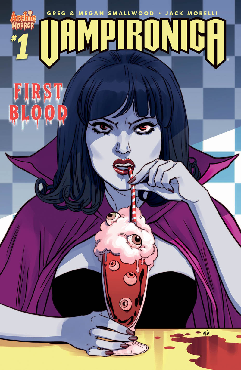 Vampironica #1 variant cover by Marguerite Sauvage